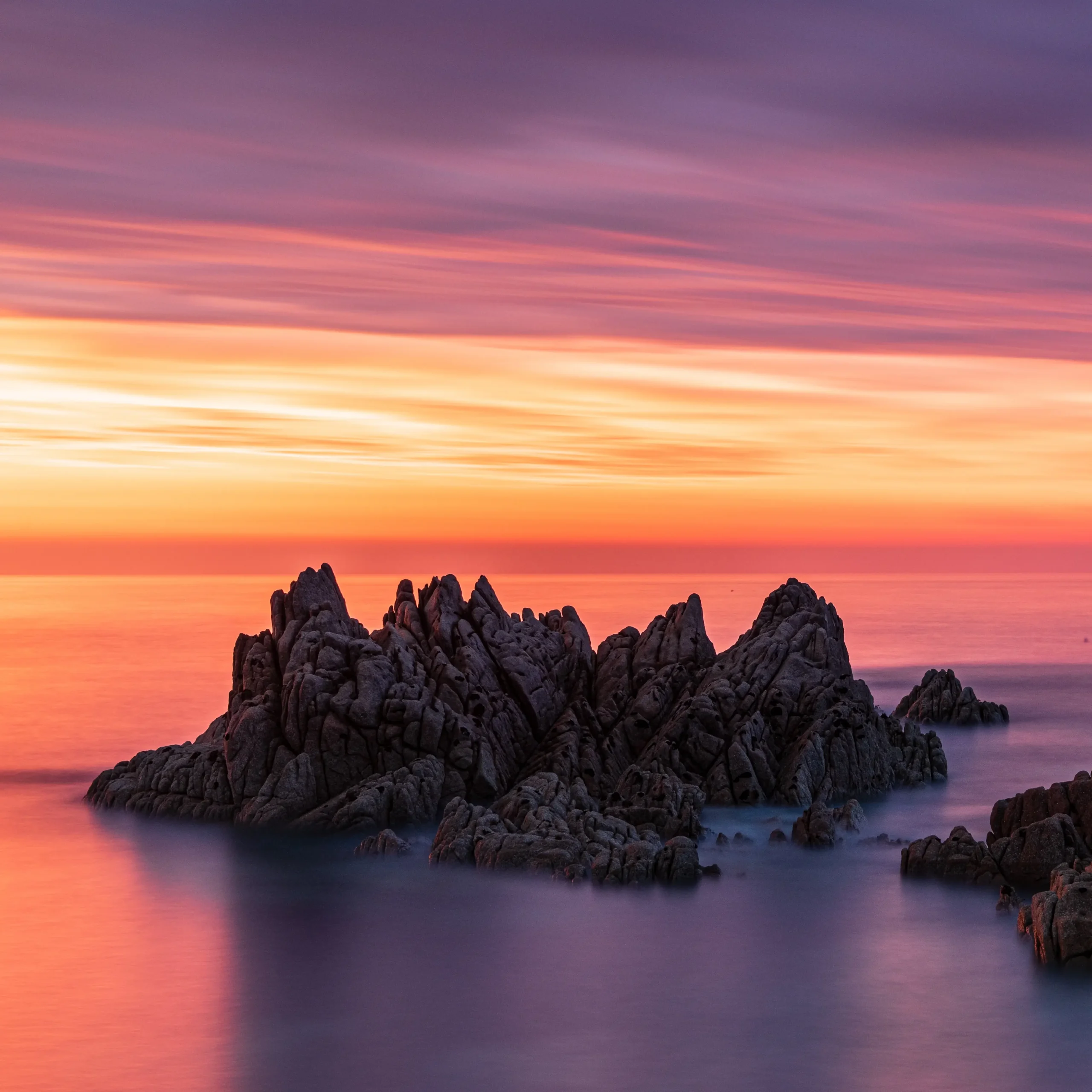 Fondo de amanecer paradisiaco.